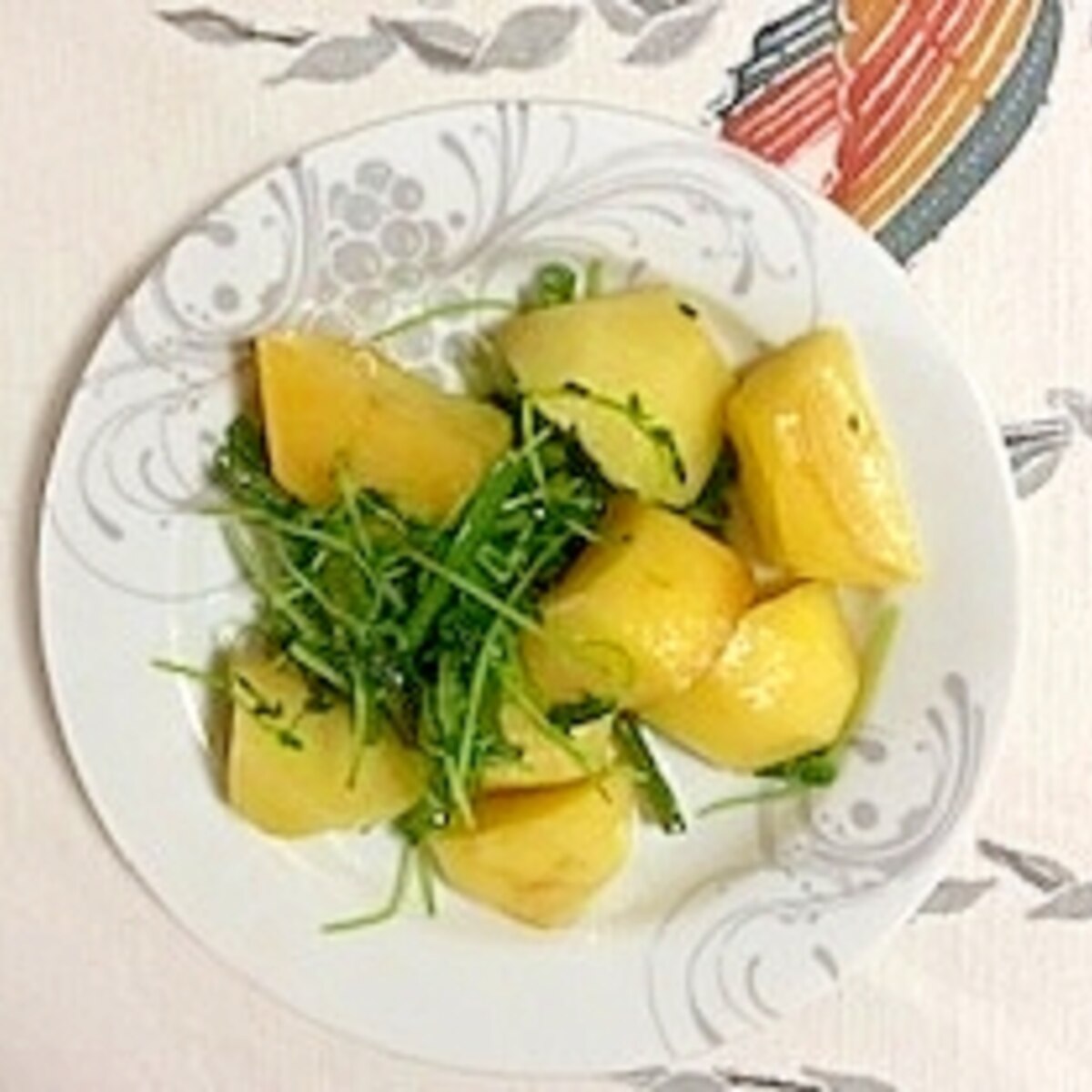 じゃが芋 にんにくの芽 豆苗の炒め物 レシピ 作り方 By 2727椿 楽天レシピ じゃが芋 にんにくの芽 豆苗の炒め物 レシピ 作り方 By 2727椿 楽天レシピ